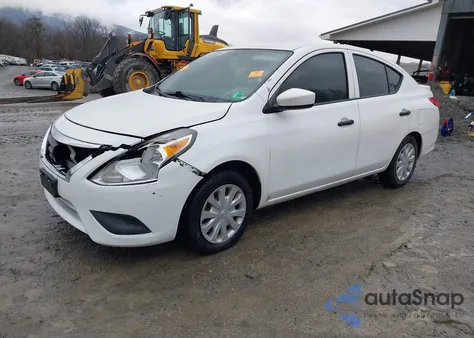 2018 Nissan Versa 1.6 S+ z USA, uszkodzony, nr VIN 3N1CN7AP3JL824746